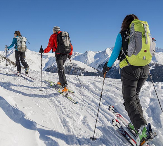 Mittendrin im Ski- Langlauf- und Wandervergnügen